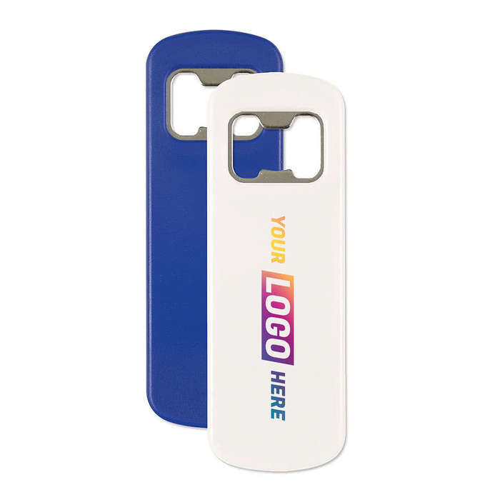 Full Color Easton Magnetic Bottle Opener - Black