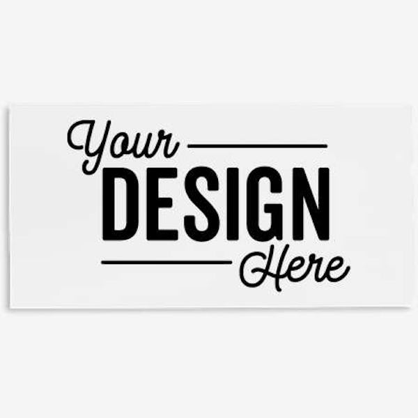 Full Color 12" x 24" Magnet Sign - White
