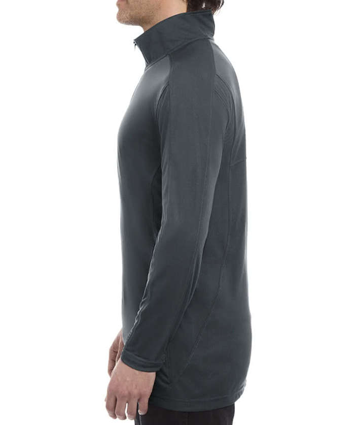 Blue Generation BLU-X-DRI Quarter Zip Performance Pullover - Black 4 Blue Generation BLU-X-DRI Quarter Zip Performance Pullover - Black