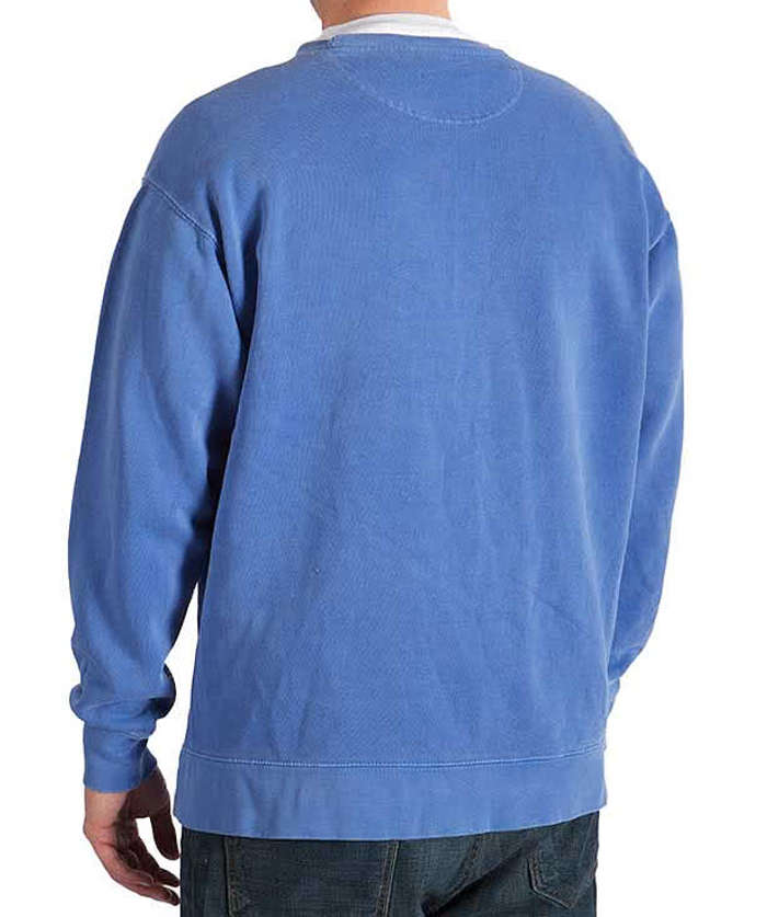 Comfort Colors Crewneck Sweatshirt - Flo Blue 4 Comfort Colors Crewneck Sweatshirt - Flo Blue