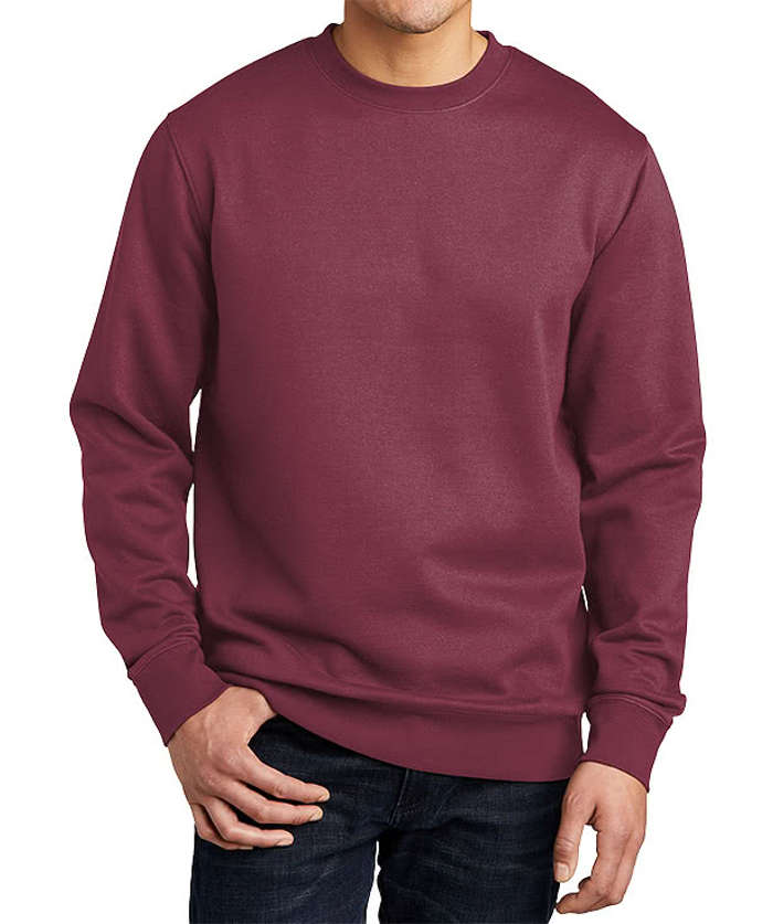 District V.I.T. Crewneck Sweatshirt - Heathered Olive