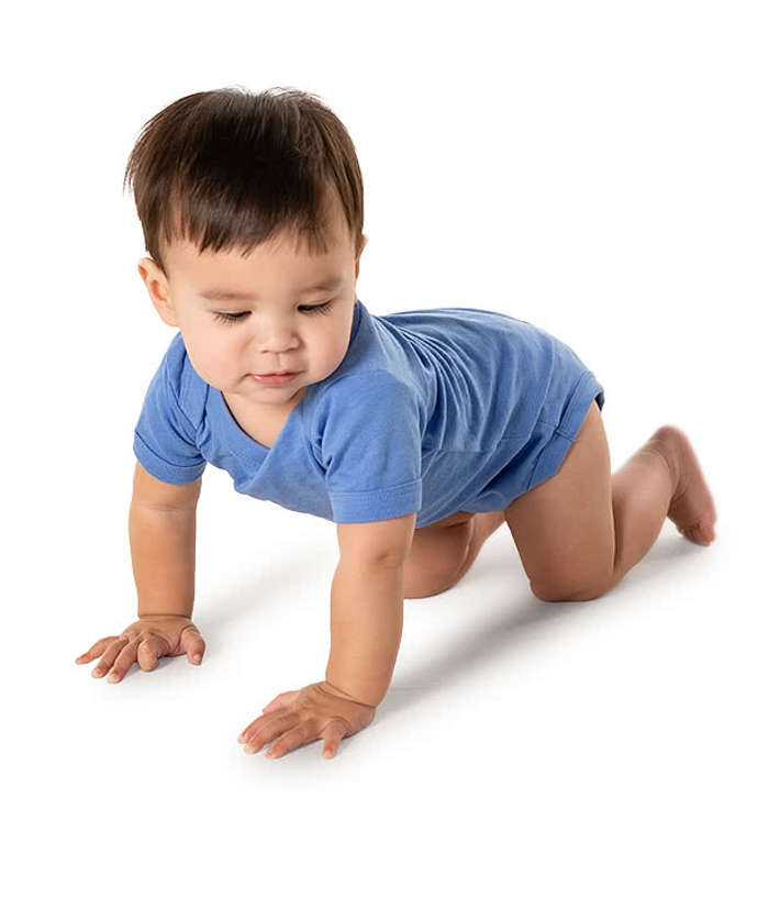Bella + Canvas Jersey Short-Sleeve Baby Bodysuit - Yellow