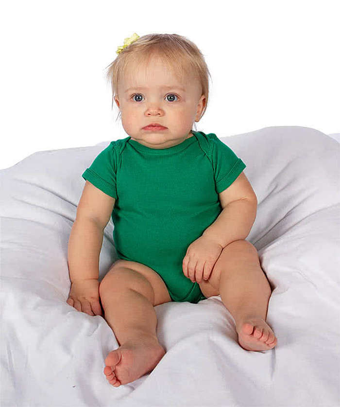Rabbit Skins Baby Bodysuit - Red