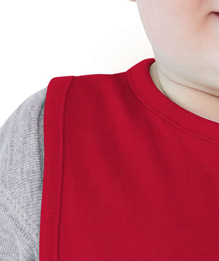 Rabbit Skins Premium Jersey Baby Bib - Pink 3 Rabbit Skins Premium Jersey Baby Bib - Pink