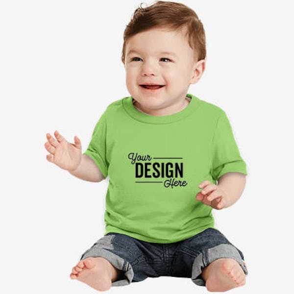 Port & Company Infant Core Cotton T-shirt - Lime