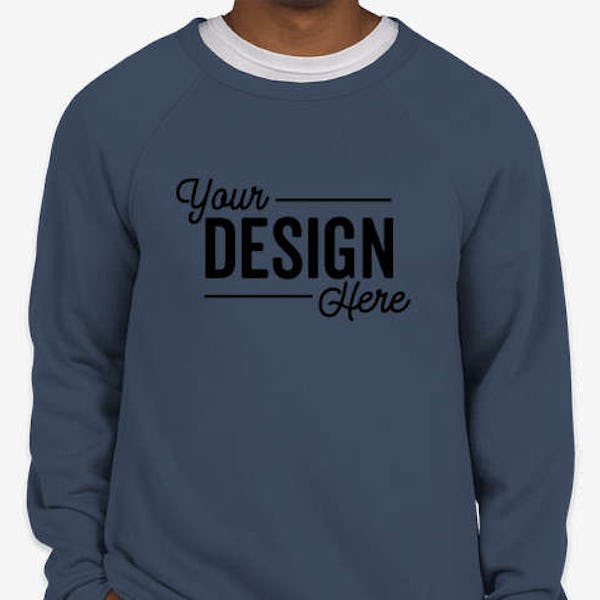 Bella + Canvas Ultra Soft Crewneck Sweatshirt - Navy