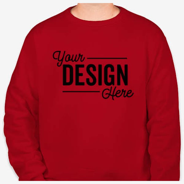 Champion Powerblend Midweight Crewneck Sweatshirt - Scarlet