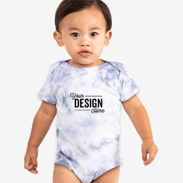 Royal Apparel Tie Dye Baby Bodysuit - Infinity