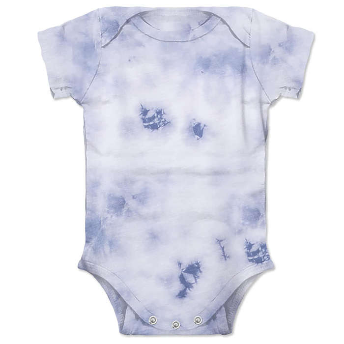 Royal Apparel Tie Dye Baby Bodysuit - Infinity