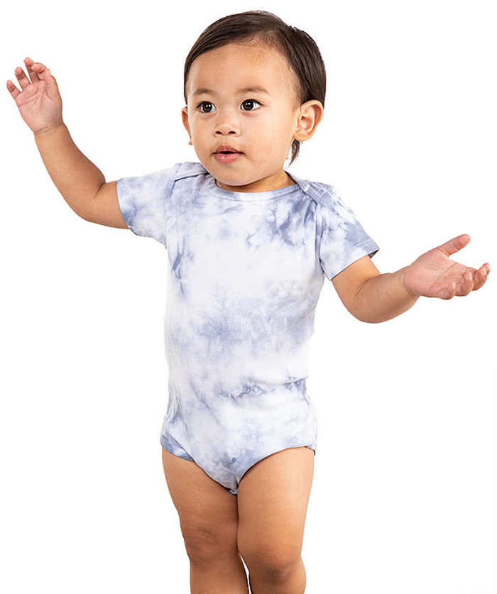 Royal Apparel Tie Dye Baby Bodysuit - Infinity