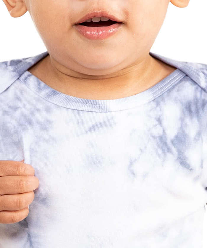 Royal Apparel Tie Dye Baby Bodysuit - Infinity
