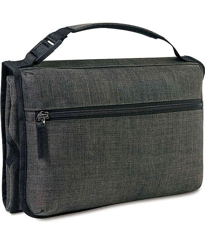 Reagan Portable Changing Pad Station - Charcoal Heather 3 Reagan Portable Changing Pad Station - Charcoal Heather