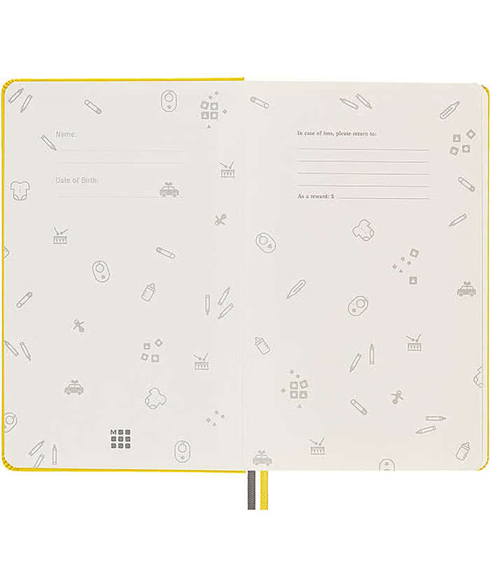 Moleskine Passion Journal Pregnancy & Baby Book Notebook - Golden Yellow