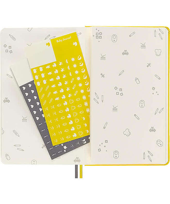 Moleskine Passion Journal Pregnancy & Baby Book Notebook - Golden Yellow