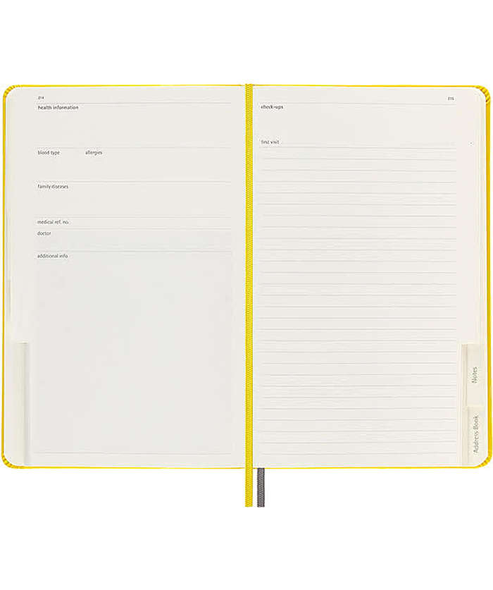 Moleskine Passion Journal Pregnancy & Baby Book Notebook - Golden Yellow