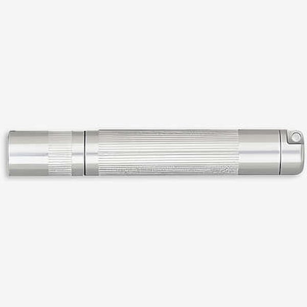 Laser Engraved K3A Maglite Solitaire Flashlight - Silver