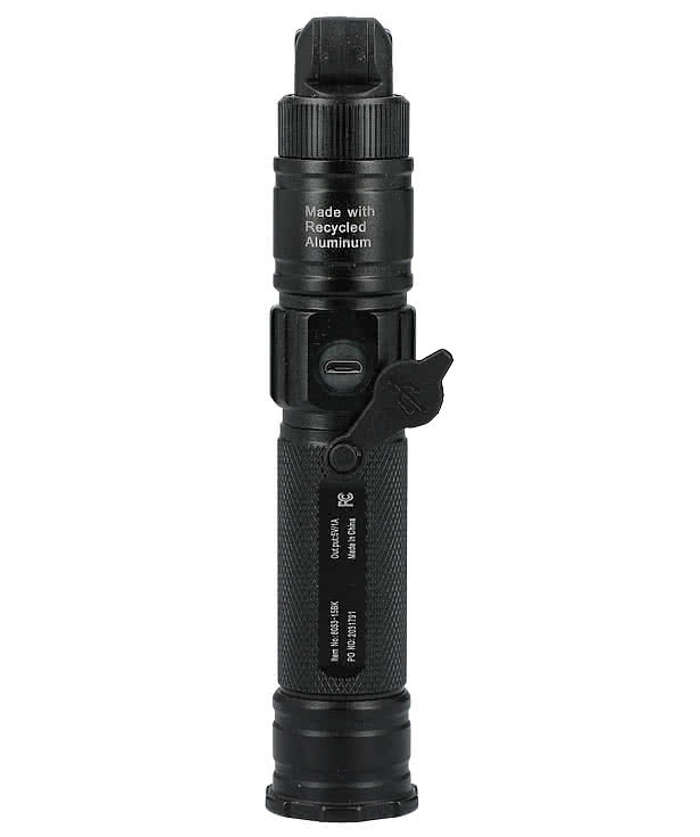Laser Engraved High Sierra Eco 150 Lumen Magnetic COB Work Flashlight - Black
