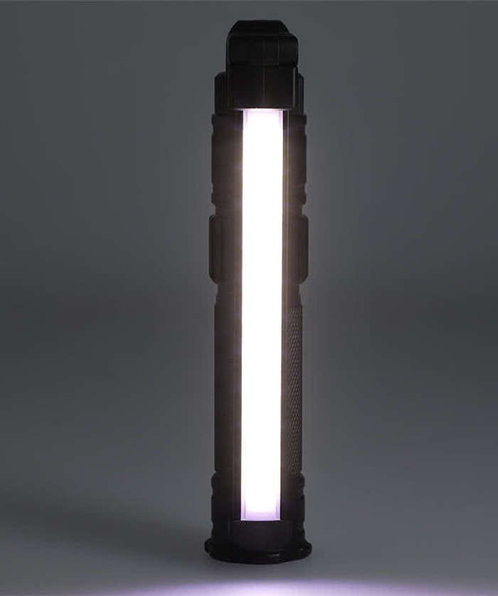 Laser Engraved High Sierra Eco 150 Lumen Magnetic COB Work Flashlight - Black
