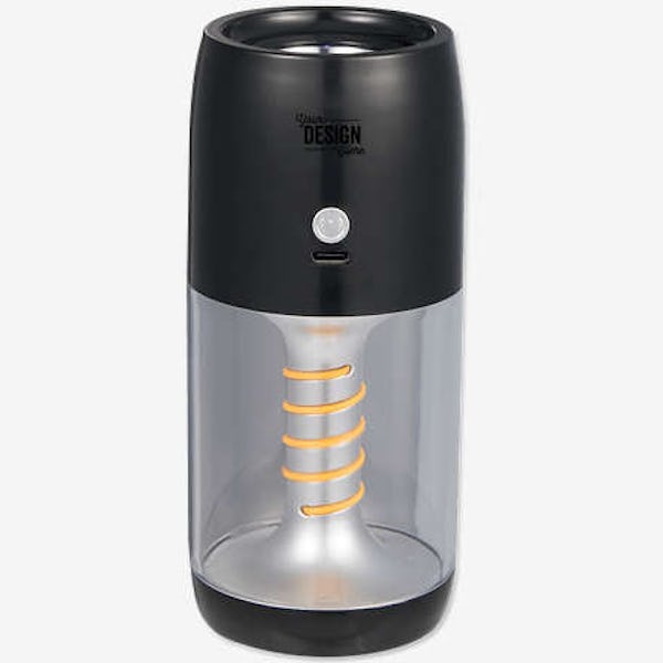 Recycled Spiral Filament 80 Lumens Lantern Flashlight - Black