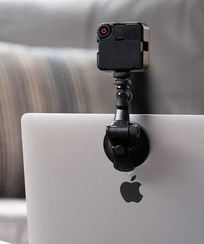Laptop & Tablet Portable Video Light - Black