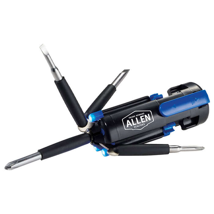 Penta 6-in-1 Screwdriver Flashlight - Royal