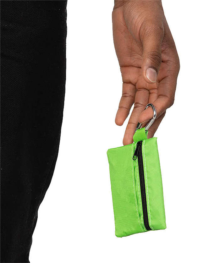 Zippered 20-Piece First Aid Pouch - Graphite 4 Zippered 20-Piece First Aid Pouch - Graphite