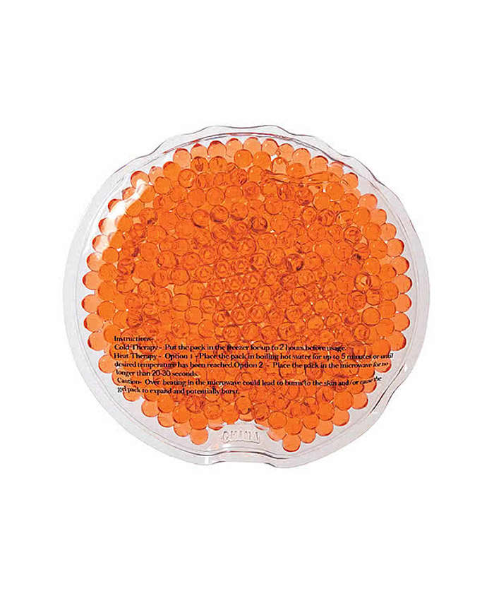 Circle Hot/Cold Reusable Gel Beads Pack - Dark Blue