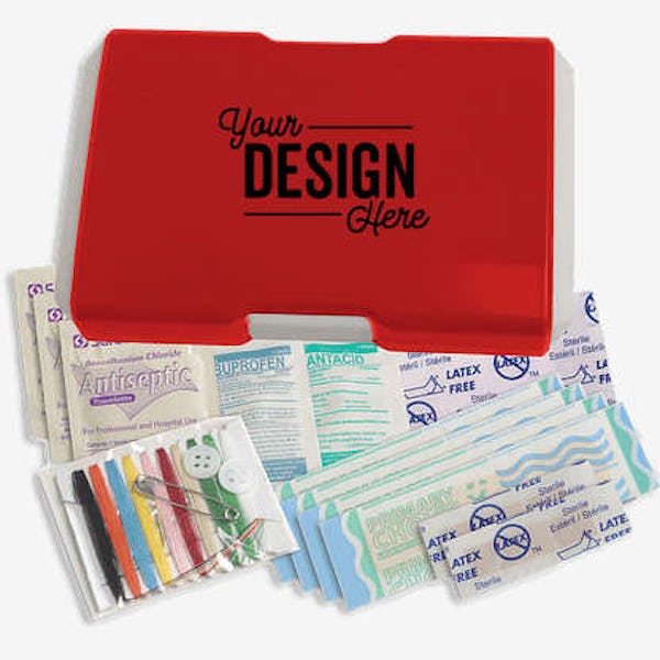 Redi Travel First Aid Kit - Red