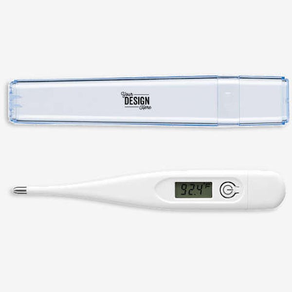 Digital Thermometer - White