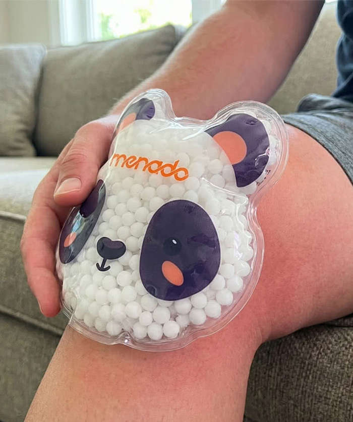 Panda Aqua Pearls Hot/Cold Pack - White