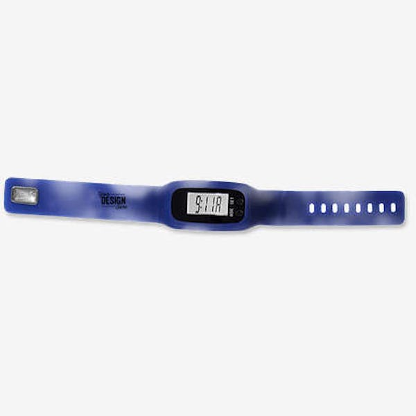 Mood Multifunction Pedometer Watch - Blue To White