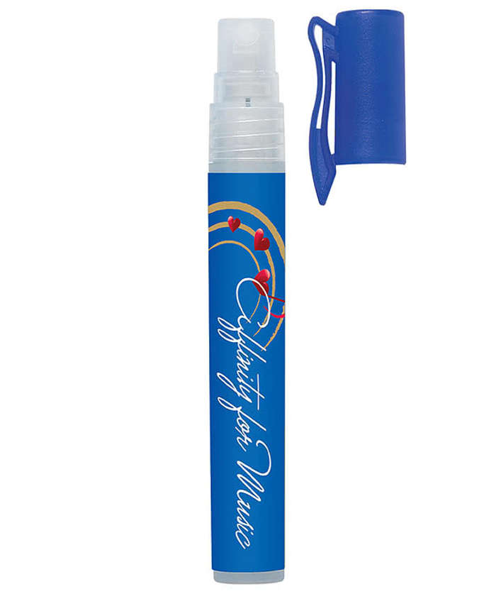 Full Color 0.34 oz. Hand Sanitizer Spray Pump - Clear 3 Full Color 0.34 oz. Hand Sanitizer Spray Pump - Clear