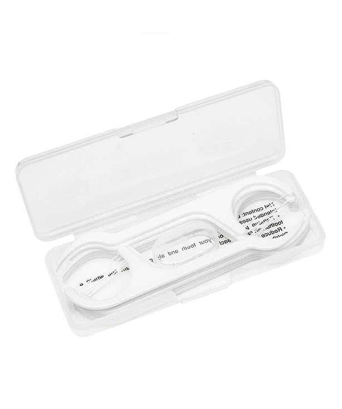 10-Piece Flosser Pick Dental Kit - White