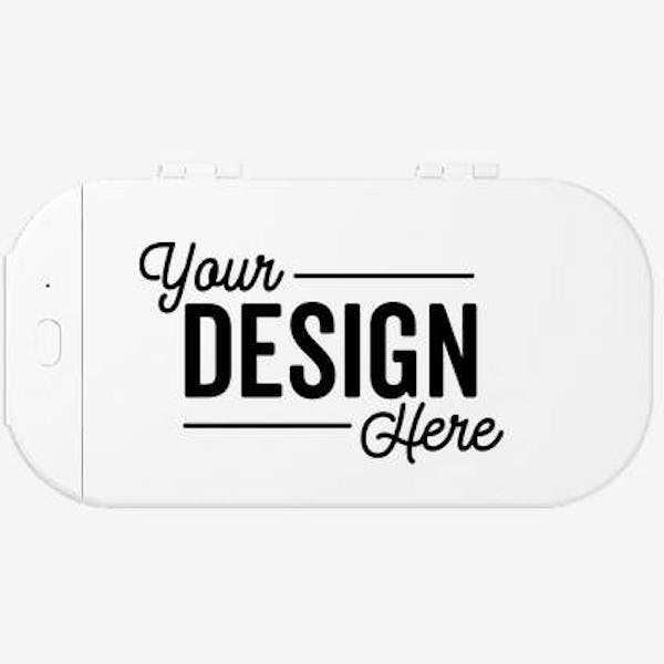 Full Color UV Desktop Phone Sanitizer - White