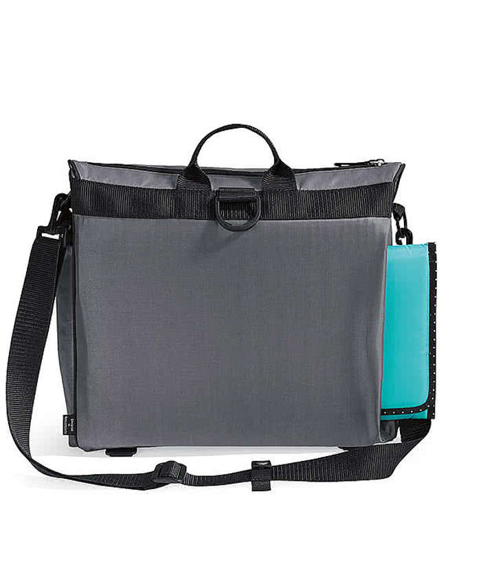 Uptown Convertible Diaper Bag - Grey 3 Uptown Convertible Diaper Bag - Grey