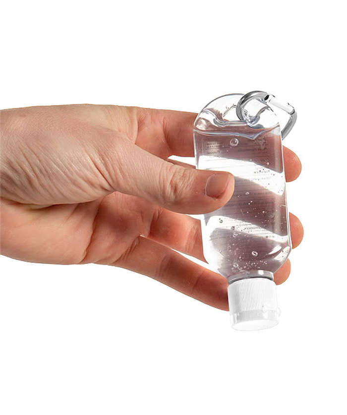 1.8 oz. Clip-N-Go Hand Sanitizer - Clear 3 1.8 oz. Clip-N-Go Hand Sanitizer - Clear