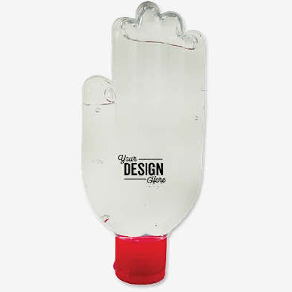2.5 oz. Howdy-Tizer Hand Sanitizer - Red
