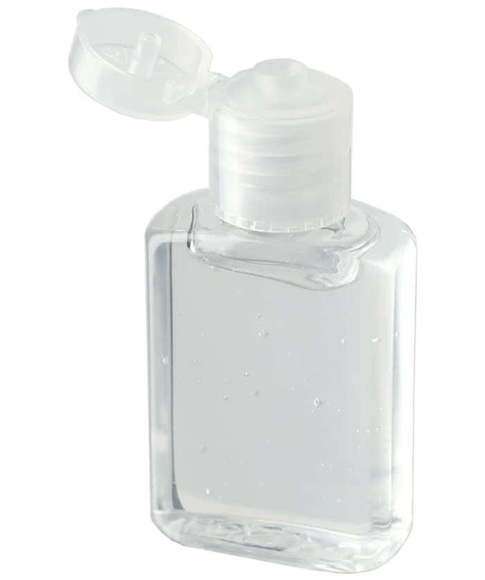 0.5 oz. Gel Hand Sanitizer with Tuf Gloss Label - Clear 3 0.5 oz. Gel Hand Sanitizer with Tuf Gloss Label - Clear