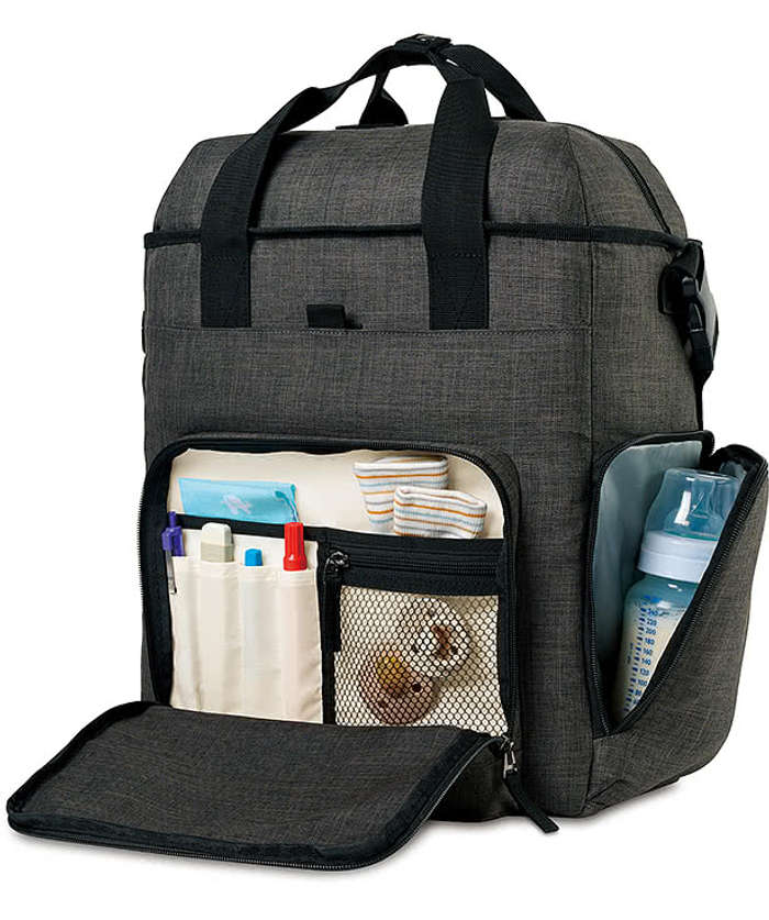 Reagan Carryall Tote Bag - Charcoal Heather