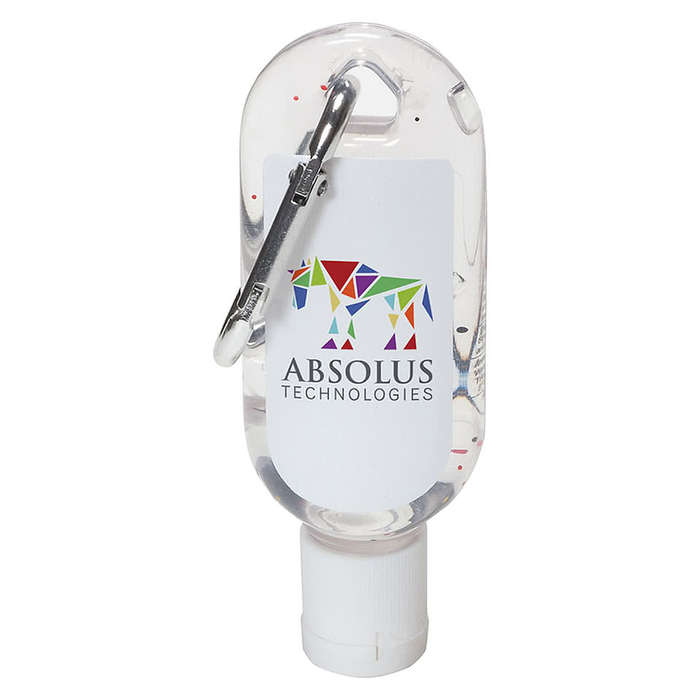 Clip-It 1 oz Moisture Bead Hand Sanitizer - Clear