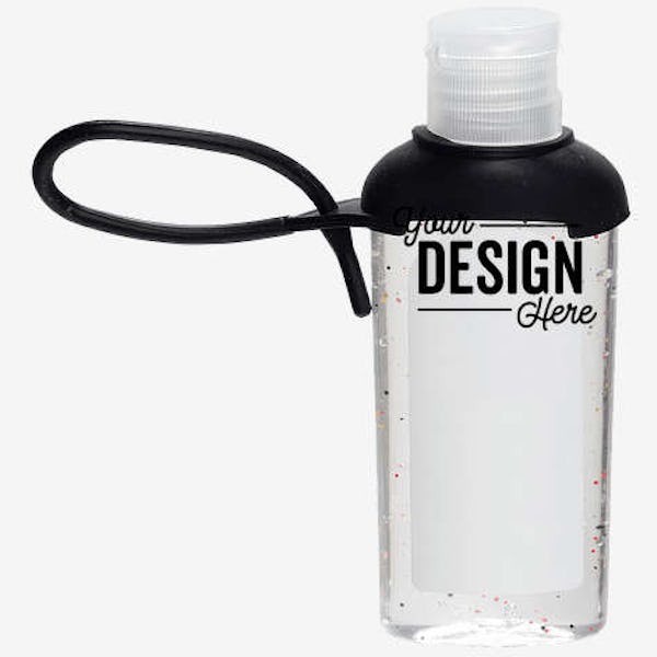 Caddy Strap 2 oz Hand Sanitizer - Black