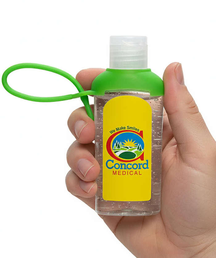 Caddy Strap 2 oz Hand Sanitizer - Black