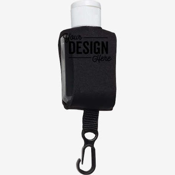 Cozy Clip 1 oz Moisture Bead Hand Sanitizer - Black