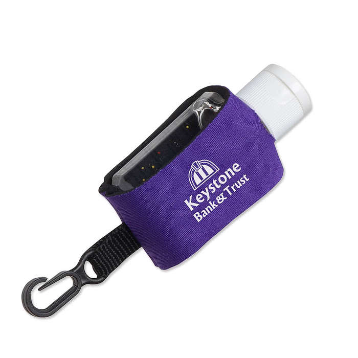 Cozy Clip 1 oz Moisture Bead Hand Sanitizer - Black