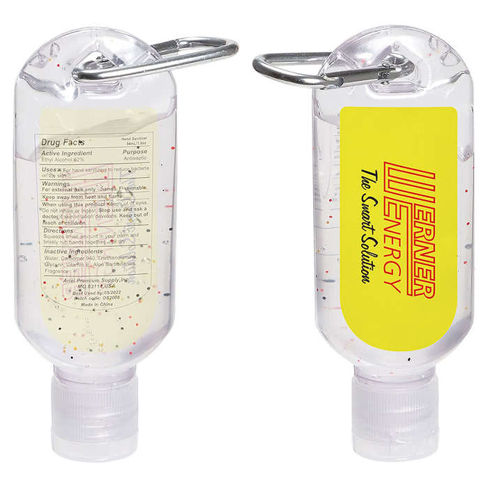 Clip-It 1.8 oz Moisture Bead Hand Sanitizer - Clear