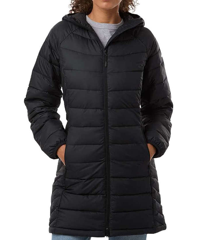 Columbia Women’s Powder Lite II Recycled Insulated Mid Jacket - Printed - Black