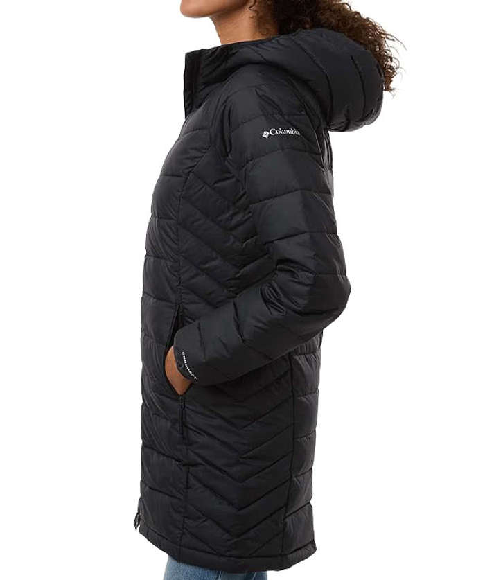 Columbia Women’s Powder Lite II Recycled Insulated Mid Jacket - Printed - Black