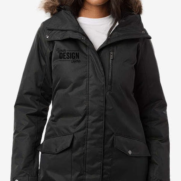 Columbia Women's Suttle Mountain Hooded Insulated Jacket - Black