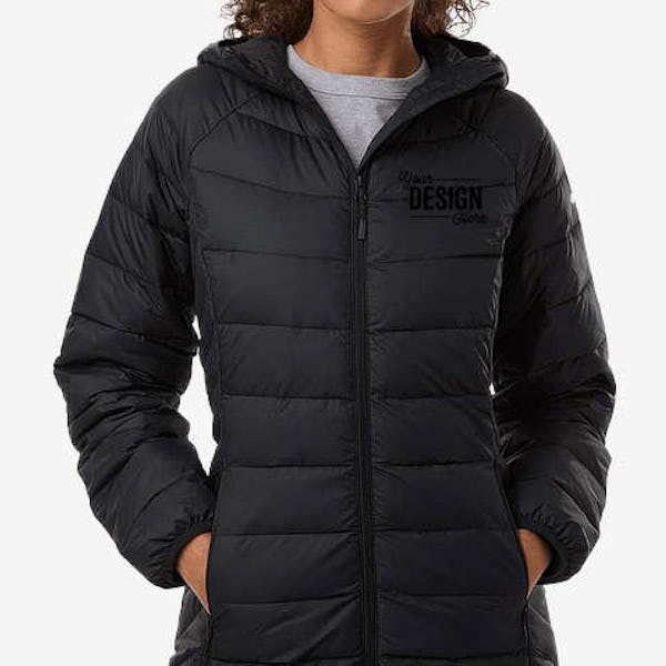 Columbia Women’s Powder Lite II Recycled Insulated Jacket - Embroidered - Black