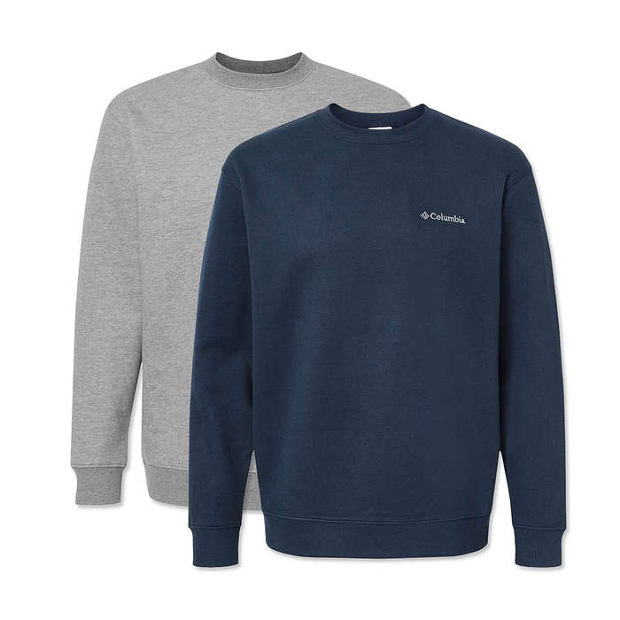 Columbia Hart Mountain II Crewneck Sweatshirt - Charcoal Heather